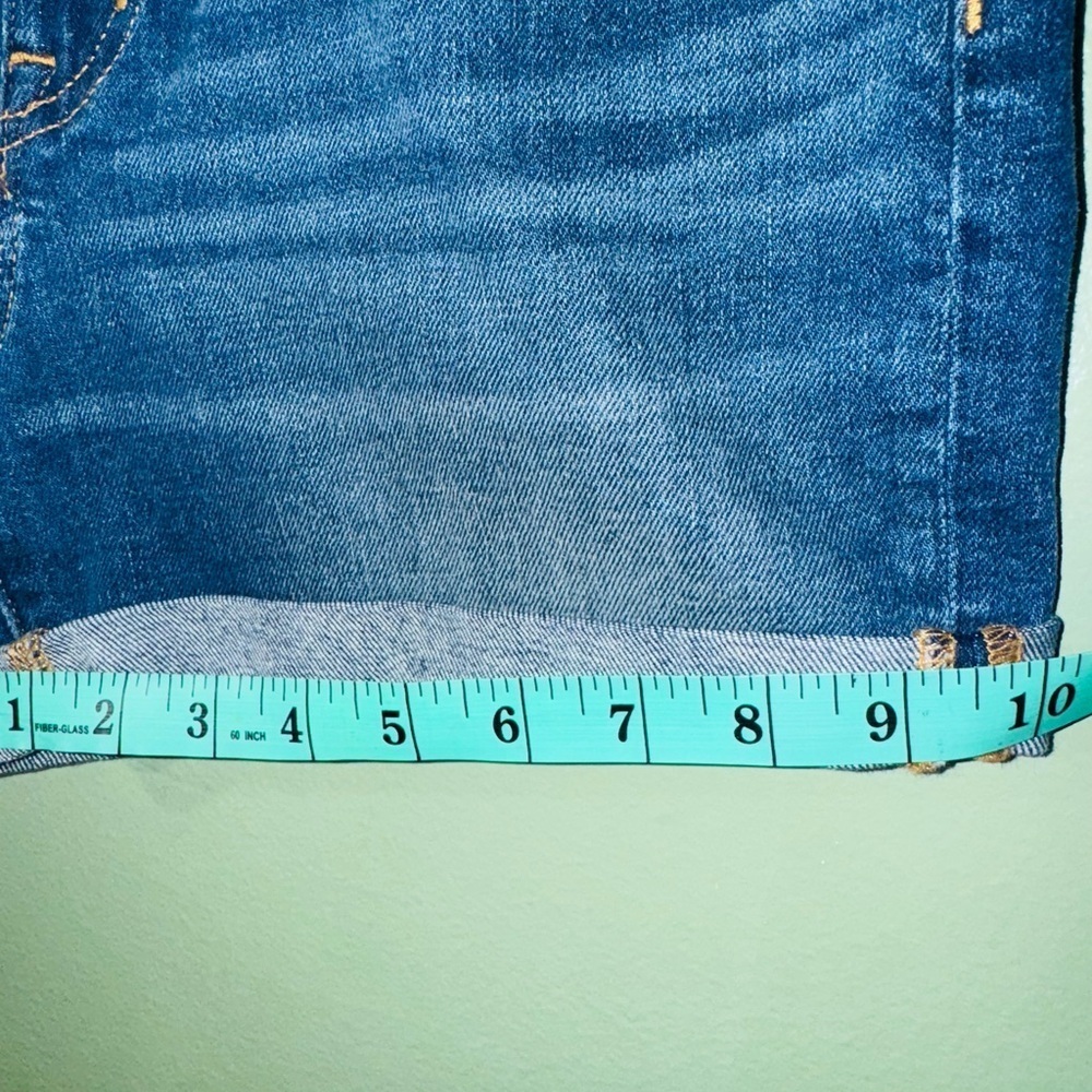 J. Crew Women's Blue Jean Shorts - Picture 4 of 8